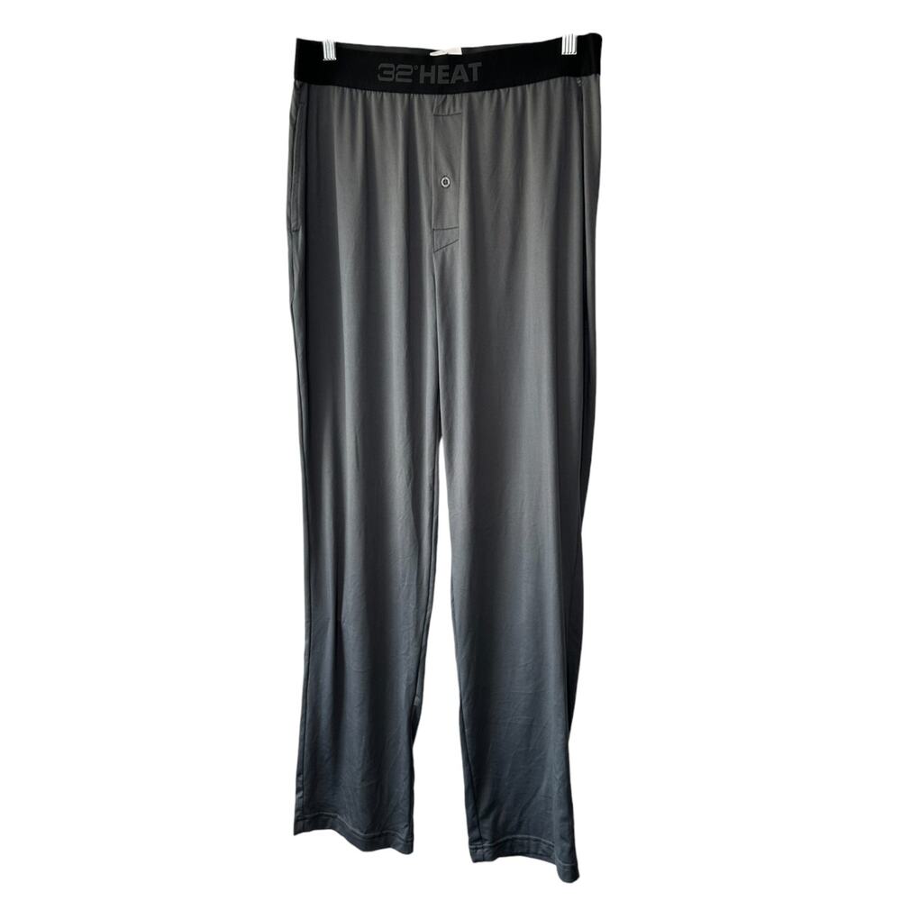 32 Degrees Heat Gray Cozy Sleepwear Pajama Pants Men's Medium New
